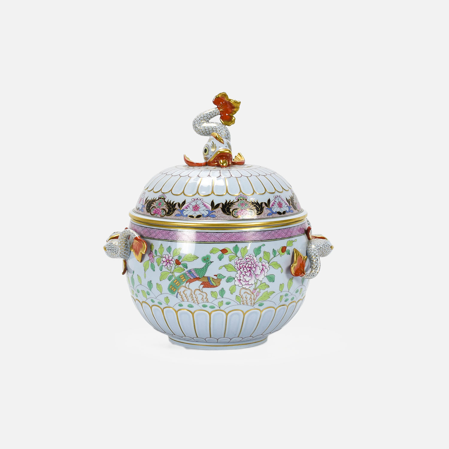 Herend Pao De Peking Large Tureen w/Lid