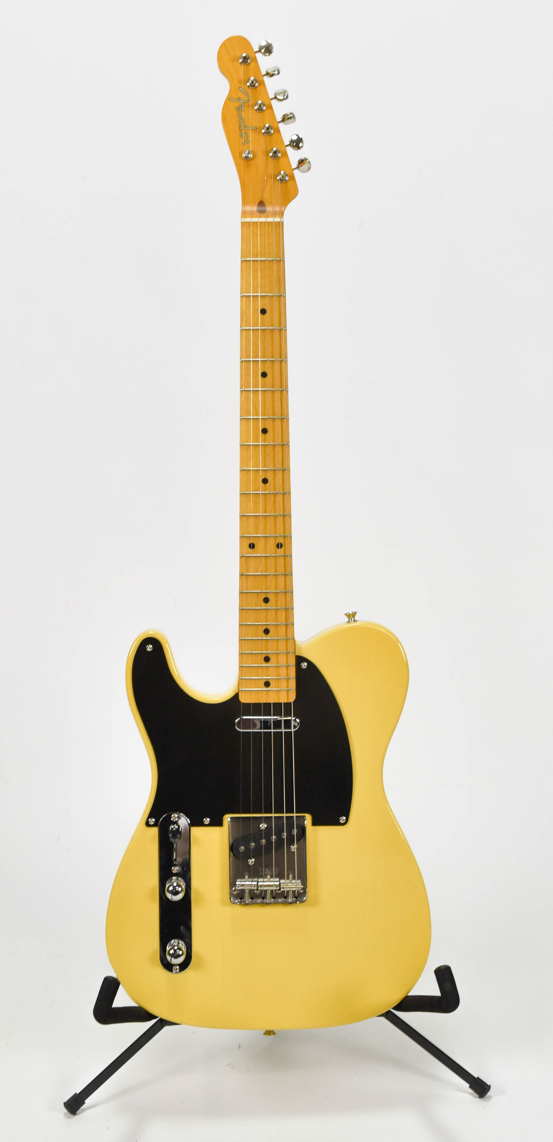 Cream Yellow Fender Telecaster Electric Guitar